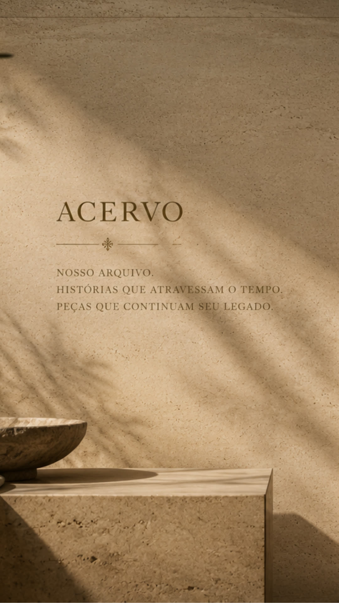 Acervo Domus Giulietta, nosso arquivo de peças com histórias que atravessam o tempo